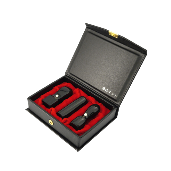 法人印鑑3本用レザー調ケース